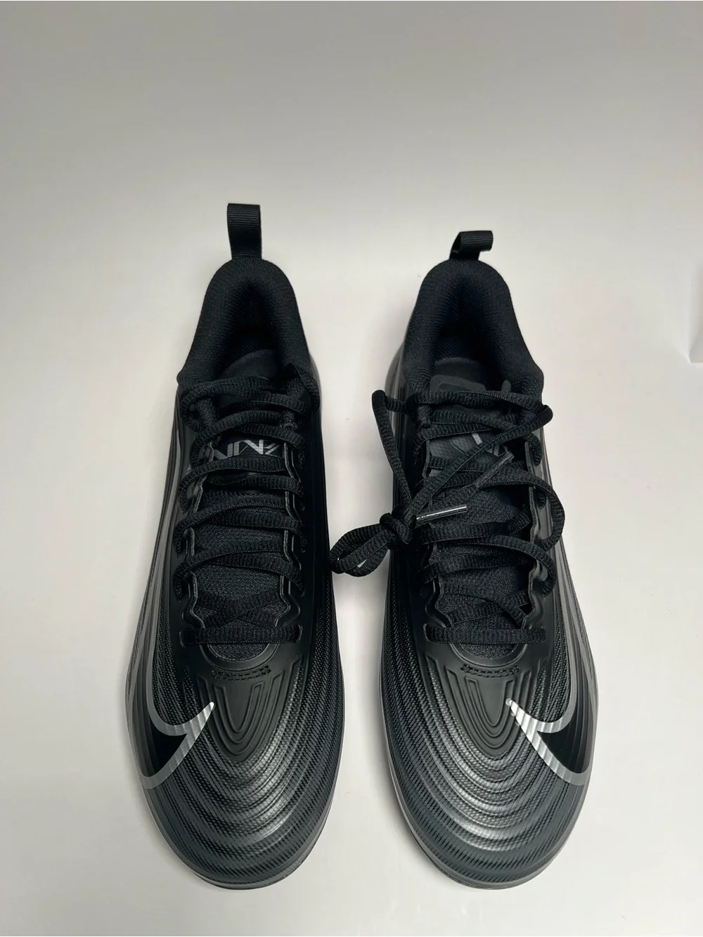Nike Vapor Edge Speed 3 Black Gray 360 Football Cleats FB3303-002 Mens Size